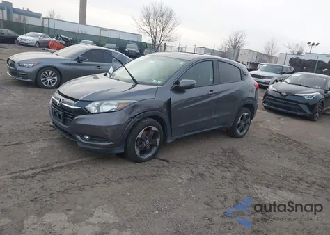 2018 Honda Hr-V Ex z USA, uszkodzony, nr VIN 3CZRU6H54JM705388